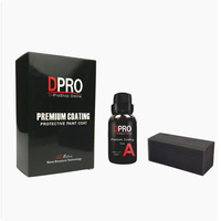 Revêtement céramique liquide haute dureté anti-rayures hydrofuge autonettoyant à base de fluor pour la protection de la peinture automobile brillant