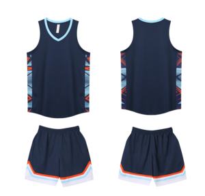 Uniforme de basket-ball américain antidérapant à séchage rapide unisexe 2024 Design novateur d'ensemble d'uniformes de basket-ball pour adultes et enfants - Product Image 3