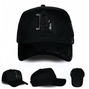 Gorra de béisbol deportiva de gamuza de 5 paneles con bordado Junior H Original El Mago Hats - Product Image 2