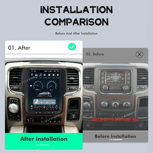 Autoradio Android 12 128 Go pour Dodge RAM 1500 2014 2015 2016 2017 2018, GPS, Navigation, Lecteur multimédia auto - Product Image 3