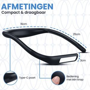 Lámpara de Lectura LED para el Cuello, Portátil, Recargable Tipo-C, Batería de Larga Duración, Flexible, Venta al Por Mayor - Product Image 6