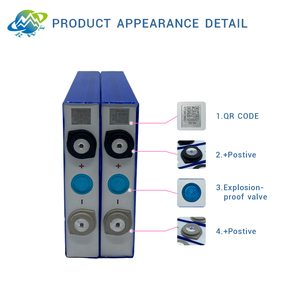RWT Kleine Formaat Hoge Dichtheid Lange Levensduur Vierkante Aluminium Behuizing Batterij 30ah 40ah <span class=keywords><strong>Lifepo4</strong></span> 50ah en <span class=keywords><strong>Lifepo4</strong></span> 3.2v 50ah - Product Image 4