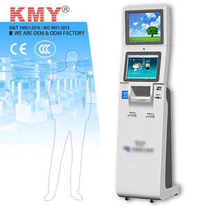 ตู้คิวอัตโนมัติสำหรับสำนักงานภาครัฐ พร้อมเครื่องพิมพ์ใบเสร็จความร้อน ตัวเลือกสแกนบาร์โค้ด รองรับ OEM ODM SDK สำหรับใช้งานภายในอาคาร - Product Image 1