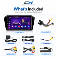 Écran de navigation automobile Android 10 pouces, Bluetooth, CarPlay, système de contrôle central intelligent, compatible avec Magotan 2016-2020