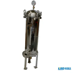 O filtro KRD do cartucho de 5 mícrons personalizou o alojamento do filtro do purificador do óleo Reciclagem do óleo usado do motor