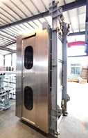 Moteur-Boîte de Vitesses Antidéflagrant Chinois pour Ascenseur, Moteur d'Ascenseur pour Levage de Personnel et de Marchandises, Commande Siemens, Capacité 500kg-3000kg, Faible Coût