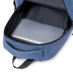 Men's Backpack Oxford Cloth Large Capacity Travel Bag With Reflective Strips Campus Style - Product Image 3