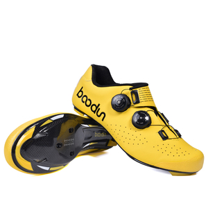 HBG 1143 professionale Highway bike <span class=keywords><strong>scarpe</strong></span> <span class=keywords><strong>da</strong></span> strada per uomo traspirante ciclismo veloce in carbonio <span class=keywords><strong>scarpe</strong></span> <span class=keywords><strong>da</strong></span> bicicletta - Product Image 1