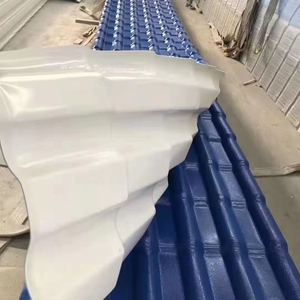 לוח גג <span class=keywords><strong>pvc</strong></span> עמיד חום אריחים מרובעים מסורתיים לביתן בית מקדש בית מלון סדנא סאסא - Product Image 2