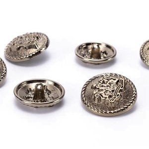 Designer Men's Jeans <b>Button</b> Sustainable Round Zinc Alloy Metal Shank With Plating Technique - Product Image 4