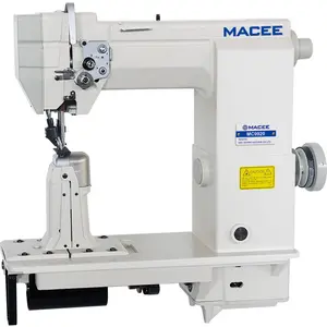 Deri malzeme için Mc 9920 çift iğne sonrası yatak Lockstitch DİKİŞ MAKİNESİ