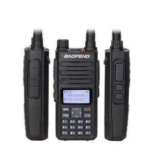 Baofeng DM-1801UV talkie-walkie numérique, longue durée de veille, Talkie radio professionnel 136-174mhz 400-470mhz noir portable