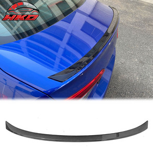 Convient pour Honda Civic 11e génération berline 4 portes 2022-2026, style sport, aileron de coffre en fibre de carbone - Product Image 1