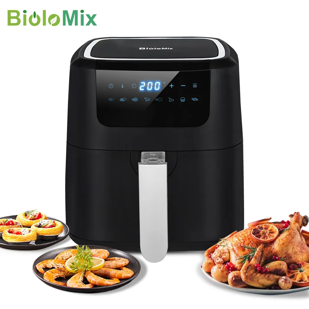1pc Air Fryer With Intelligent Cooking Program 6l Capacity Large Air Fryer  Oven, Large Capacity Multi-functional Electric Fryer, Household Mechanical  Control Multi-functional Air Fryer, Kitchen Tool