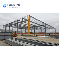 Structure préfabriquée à ossature métallique Entrepôt préfabriqué Bâtiment de structure métallique Construction d'atelier de structure métallique personnalisée