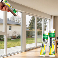 Sellador de Silicona Blanco Transparente 801 para Decoración, Uso General, Directo de Fábrica, Sellador de Silicona para Puertas y Ventanas