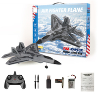 Drone radiocommandé 2.4G SU35, avion à aile fixe, jet à la main, mousse, Drone électrique, télécommande pour l'extérieur, avion RC, jouets RTF F22