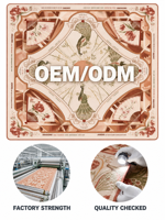 Tapete de Mahjong Personalizado, Tamaño Personalizado, Color Mixto, Antideslizante, Engrosado, Impermeable, Plegable, Fácil de Limpiar, para Juegos de Cartas