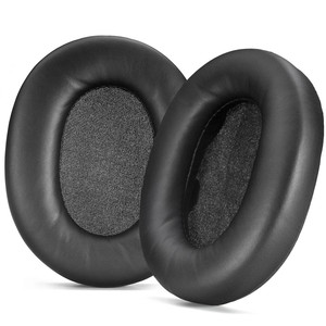 Almohadillas de espuma viscoelástica de cuero de proteína transpirable negro de Venta caliente para cojín de auriculares <span class=keywords><strong>INZONE</strong></span> H7/H9/ - Product Image 1