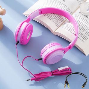 Casque filaire supra-auriculaire de 3.5mm pour enfants Casque sûr pour la musique Écouteurs et casque pour enfants - Product Image 2