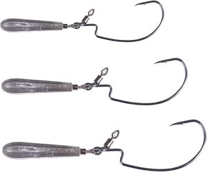 Texas Jig đầu chì Mustad móc thép carbon cao 3.5g Bass câu cá nước mặn <span class=keywords><strong>swimbait</strong></span> <span class=keywords><strong>Rig</strong></span> Worm Hooks - Product Image 1