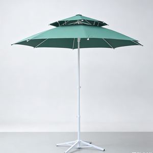 Sombrilla Comercial para Exteriores de Amplia Cobertura, Resistente al Viento, para Playa, Camping, Picnic y Reuniones al Aire Libre - Product Image 1