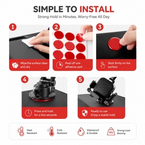 Cinta Adhesiva Acrílica Nano de Doble Cara de Alta Calidad al por Mayor, Corte Personalizado, Resistente a la Temperatura, Impermeable, Película Translúcida - Product Image 6