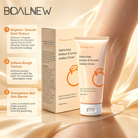 Crème éclaircissante multi-zones OEM ODM pour les aisselles, lisse et brillante, avec acide kojique et alpha arbutine, correcteur de taches sombres corporelles