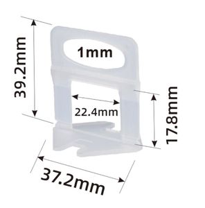 Sistema de nivelación de azulejos Espaciadores de serie legibles y alicates de cuña para sistemas niveladores de azulejos 1/16 Espaciadores Accesorios - Product Image 3