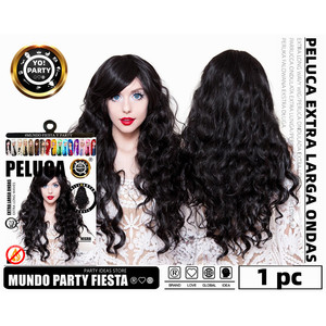 Perruque de vague de corps brésilienne extra longue de 40 pouces liée à la main modèle de dentelle marron clair #30231 - Product Image 1