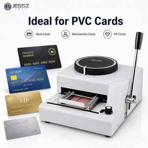 เครื่องนูนลายบัตรพลาสติก PVC แบบแมนนวล 72 ตัวอักษร สำหรับ<span class=keywords><strong>บัตร</strong></span><span class=keywords><strong>เครดิต</strong></span> <span class=keywords><strong>บัตร</strong></span>ประจำตัว <span class=keywords><strong>บัตร</strong></span> VIP และบัตรสมาชิก - Product Image 1