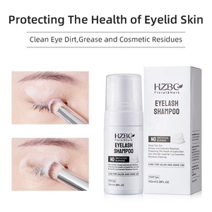 Kit de Champú Natural Personalizado para Pestañas con Cepillo para Extensiones de Pestañas, para Hidratar, Limpiar y Remover Maquillaje - Product Image 3