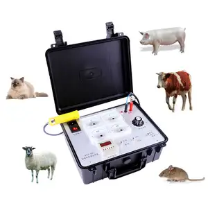 Máquina de recolección de semen, electro eyaculador automático veterinario con sondas estimuladoras