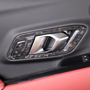 Áp dụng cho 19 + TOYOTA SUPRA A90 cửa bên trong xử lý khung bất sợi carbon 2-mảnh Bộ - Product Image 4
