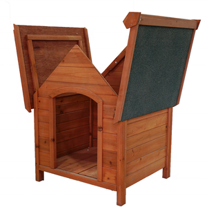 <span class=keywords><strong>Cage</strong></span> d'extérieur en bois imperméable pour chien, niche en forme de sapin, fabriqué en chine, résiste à l'eau - Product Image 3