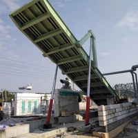 MODERN CRANE Système de Plateforme de Déchargement de Conteneurs à Mât Vertical Hydraulique Certifié CE ISO Neuf, Capacité de Levage 12m-22m