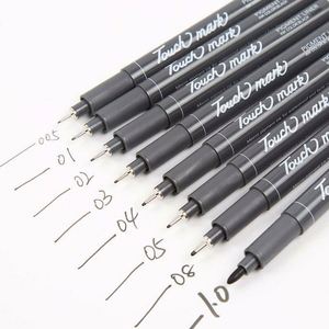 Marqueur de micro-art pour dessin au trait personnalisé, encre pigmentée imperméable, pointe japonaise fine, stylo fineliner noir, modèle 905 - Product Image 1