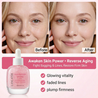 NAD+ y Péptidos, Vitamina C Energizante, Crema Facial Iluminadora e Hidratante de 30 ml para el Cuidado de la Piel