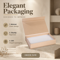 Luxuriöse Magnetische Geschenkbox mit Eigenem Logo - Premium 1200gsm Hartkarton-Verpackung für Kerzen, Bekleidung, Boutique-Geschenke