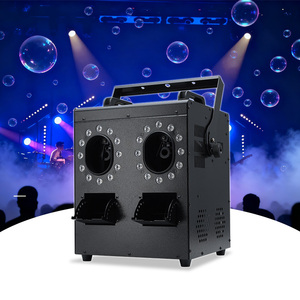 Led 2 Heads Smoke <strong>Bubble</strong> <strong>Machine</strong> With Fog for Wedding Party Stage Events - Product Image 1