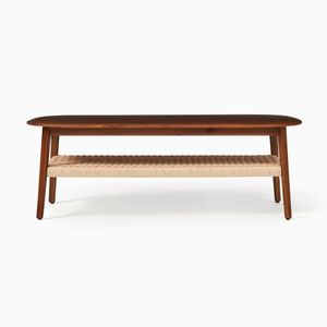 Luxury Mid Century <b>Rectangle</b> <b>Coffee</b> <b>Table</b> for Living Room Furniture Wooden Center <b>Table</b> with Premium Finish Strong Build - Product Image 2