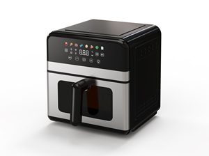 2025 Horno de Doble Calentamiento de 7 Litros con Cobertura Completa de 360 Grados, Freidora de Aire Inteligente con IA, Digital, de Acero Inoxidable, 7L, 8L, 9L - Product Image 1