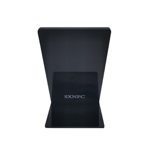 Support de menu de table NFC avec impression personnalisée en acrylique transparent, <span class=keywords><strong>code</strong></span> QR et NFC, 213 avis Google - Product Image 3