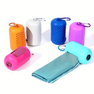 Custom Printed <b>Cooling</b> Towels for Gym and Yoga Activities - Instant Dry - Product Image 2