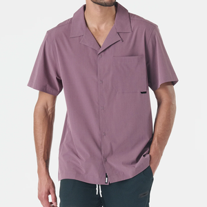 Chemise confortable et légère pour hommes, fournisseur personnalisé, vente en gros, chemises décontractées pour hommes africains, OEM, tissu mélangé, t-shirts en lin confortables - Product Image 6