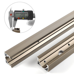 Wall Mount Bracket Aluminum Alloy 2 Mm Thickness Sliding Rails For Fold Down Table Hardware Accessories - Product Image 1