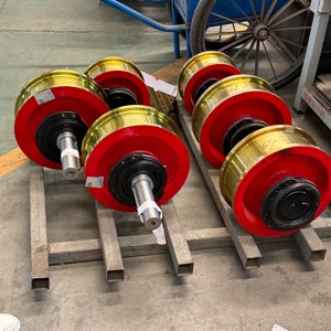 300mm 700mm Crane <b>Running</b> Wheel Travelling Driven Wheels for End Carriage - Product Image 1
