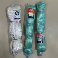 Filet de pêche en nylon monofilament, épaisseur 0,20 mm, profondeur 100 mailles, longueur 100 yards, double bordure, maille personnalisée