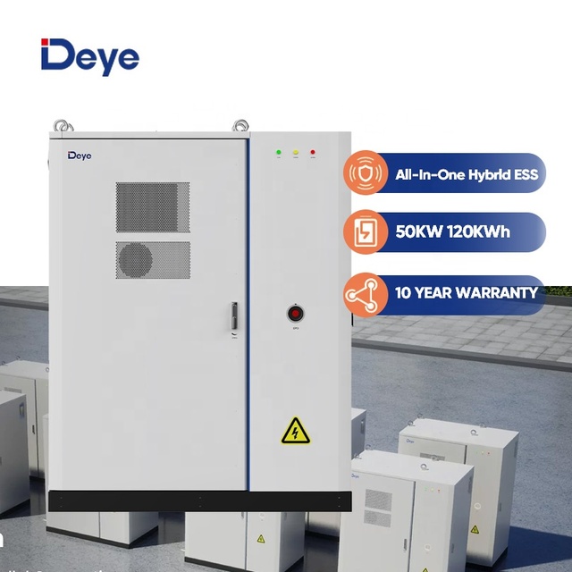 Deye GE-F120 120kWh LiFePO4 Battery Commercial Industrial Energy Storage System High Voltage Solar ESS Battery