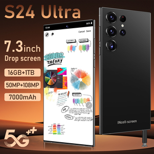 S24 Ultra Telefono per Anziani 5G, Schermo Grande da 7,3 Pollici, Batteria <span class=keywords><strong>a</strong></span> Lunga Durata 8000mAh, 16GB 1TB, Facile da Usare, Sblocco con Riconoscimento Facciale e Impronta Digitale, Conveniente e Semplice - Product Image 3